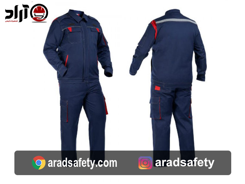 تولید لباس کار دوتیکه