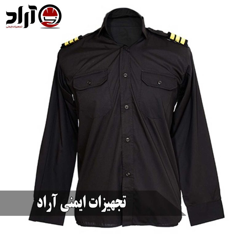 پیراهن نگهبانی مشکی