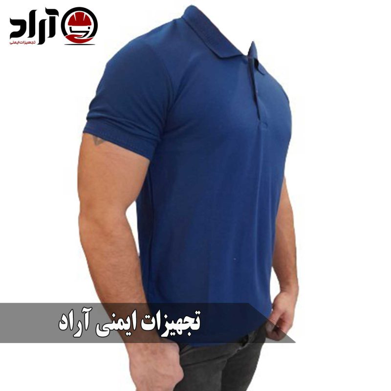 تیشرت کار آبی نفتی