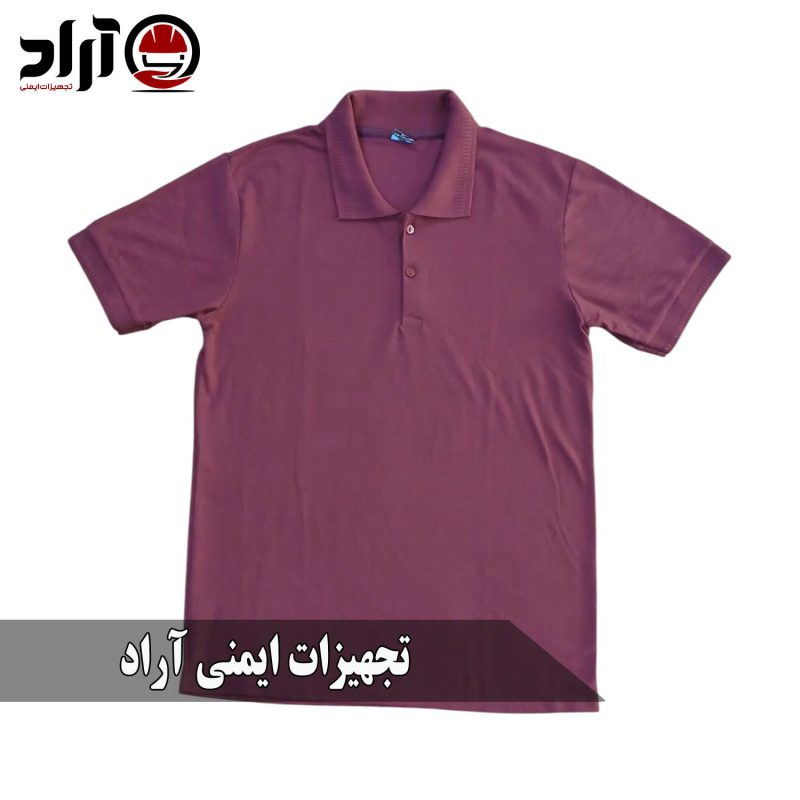 تیشرت کار زرشکی