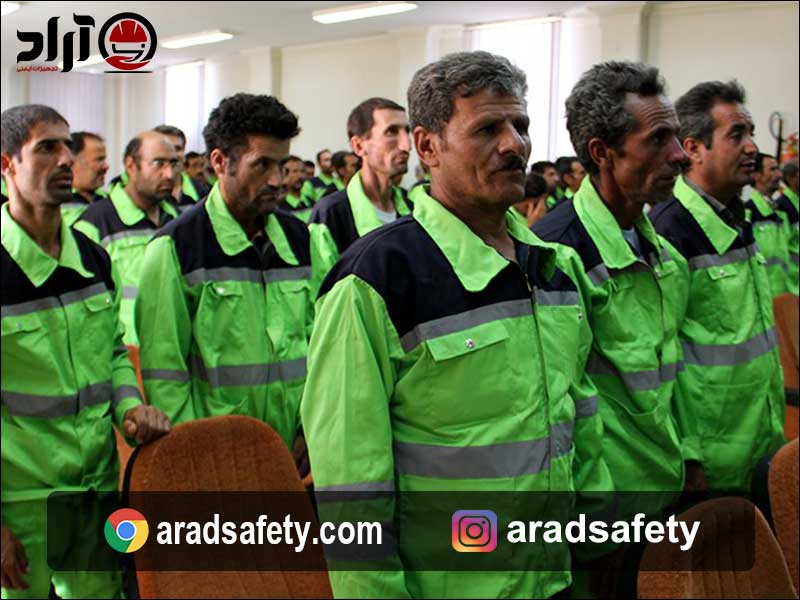 لباس کار کارگران شهرداری