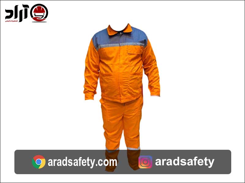 خرید لباس کار شهرداری نارنجی