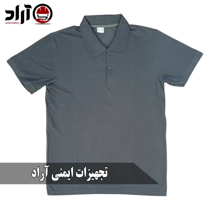 تیشرت کار طوسی تیره