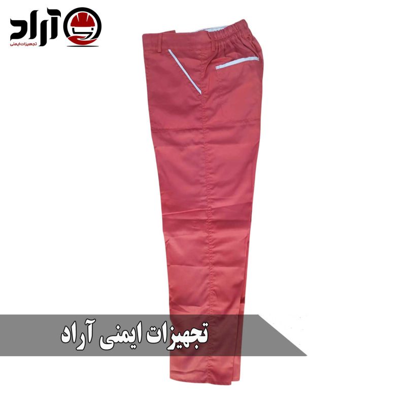 شلوار کار البرز قرمز