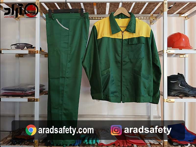 قیمت لباس کار فضای سبز