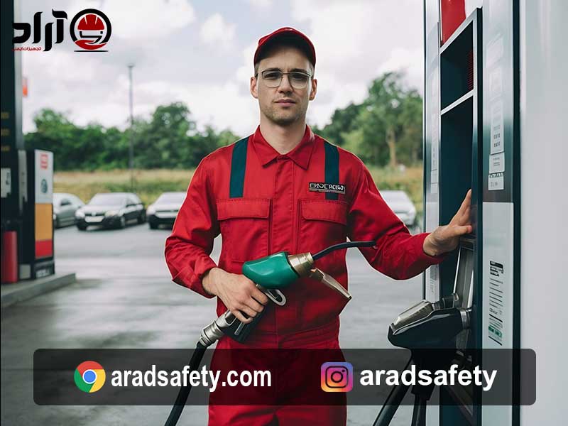 تولیدی لباس کار پمپ بنزین