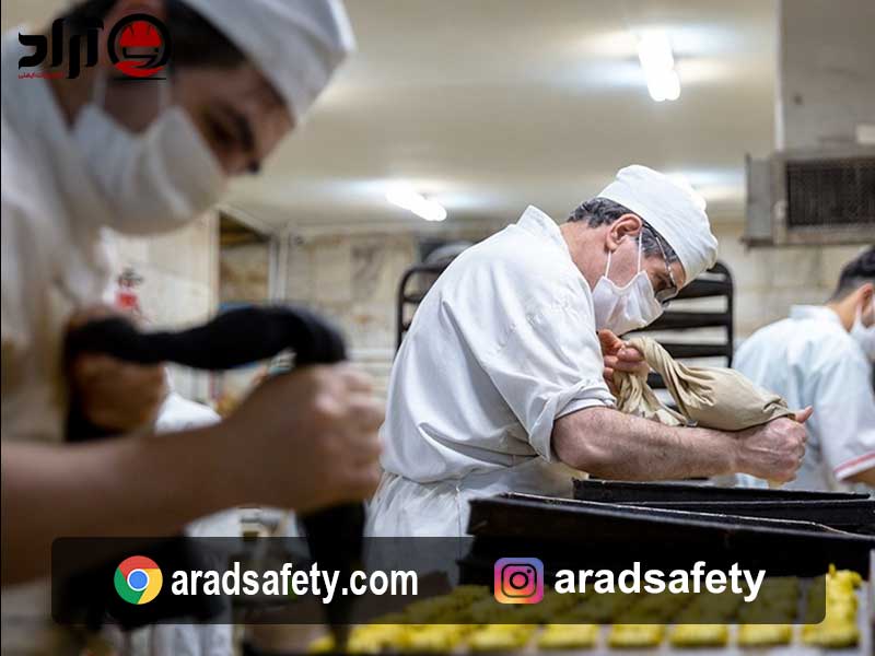 تولیدی لباس کار قنادی