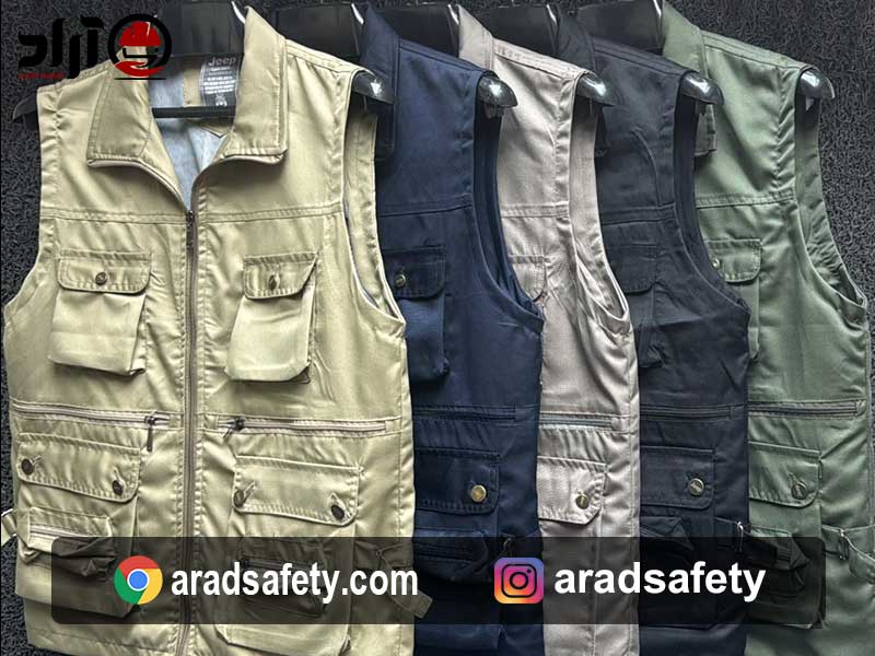 تولیدی جلیقه خبرنگاری