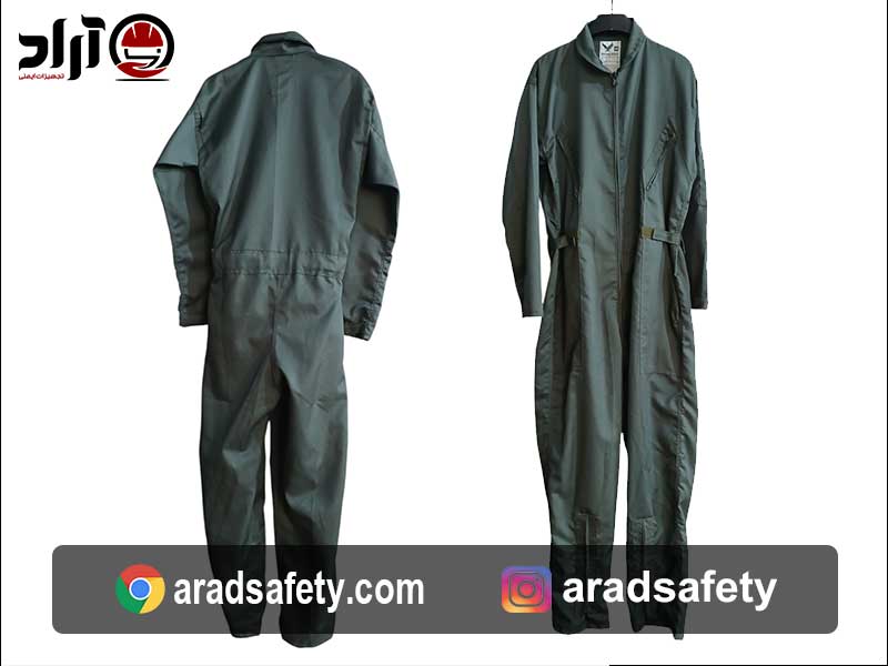 مشخصات لباس کار یکسره خلبانی