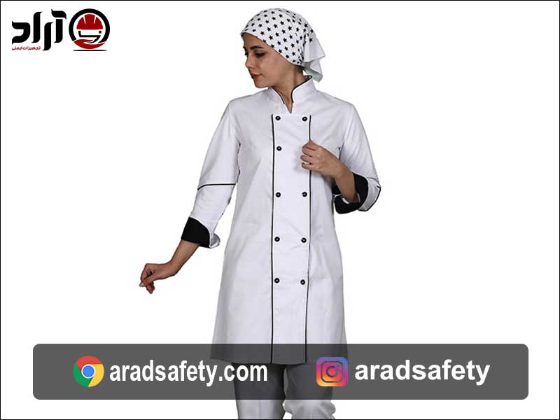 تولیدی لباس کار قنادی زنانه