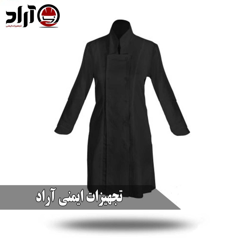 روپوش قاپکدار زنانه مشکی