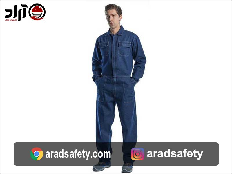 لباس کار سرهمی جین