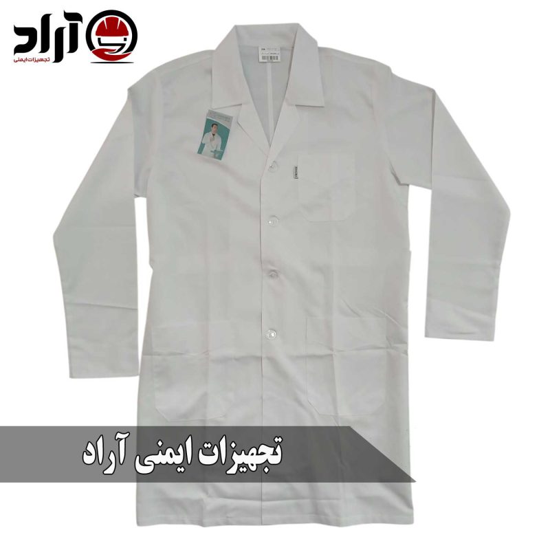 روپوش کارگاهی سفید