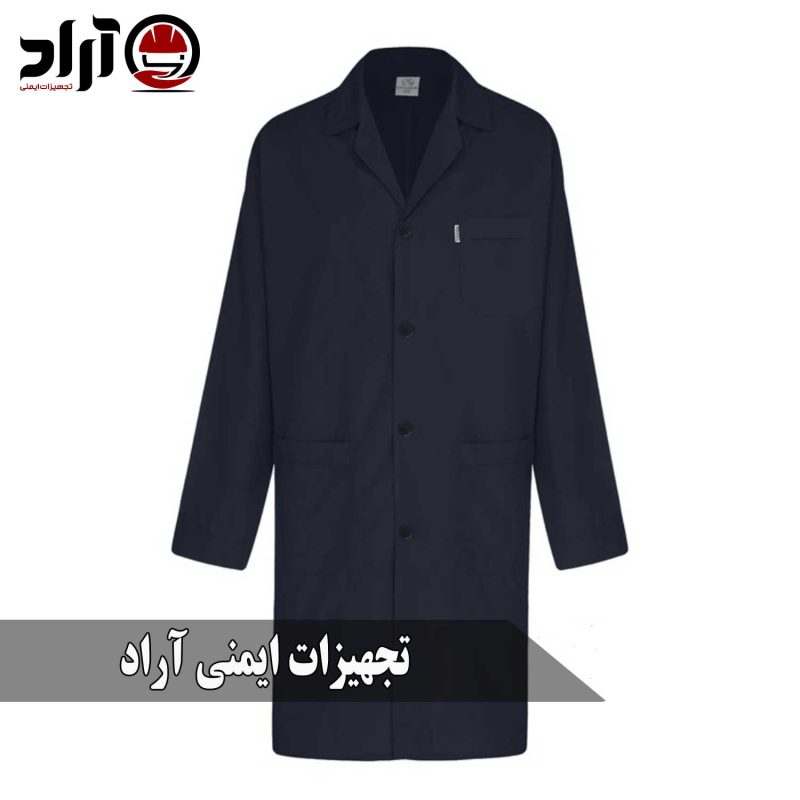 روپوش کارگاهی سرمه ای