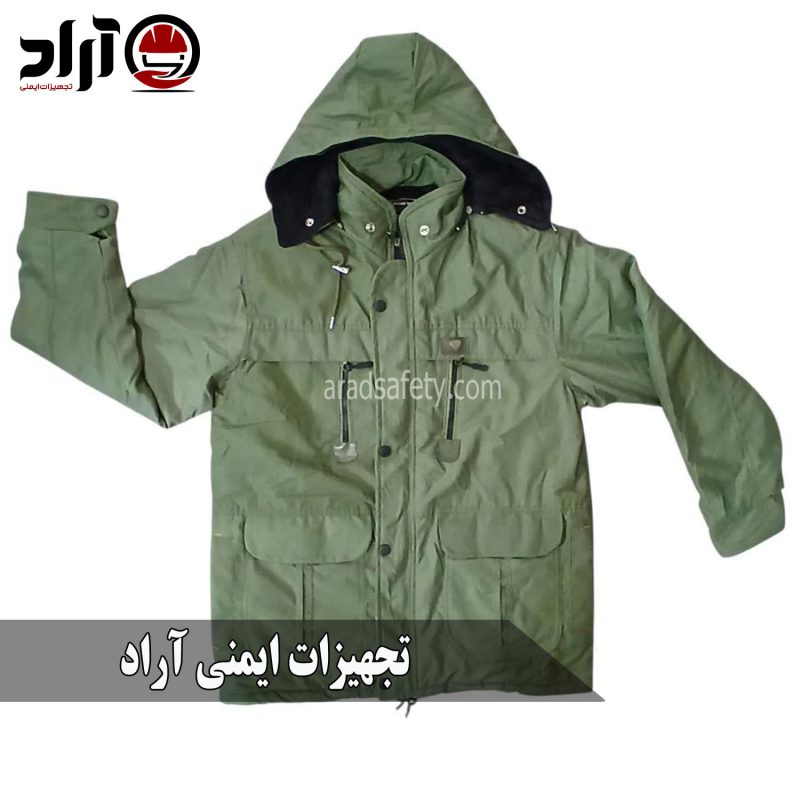 اورکت پارچه ای پایا زیتونی