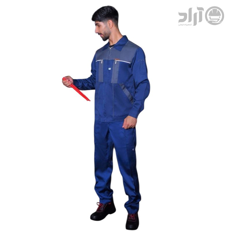 لباس کار ارسطو آبی نفتی