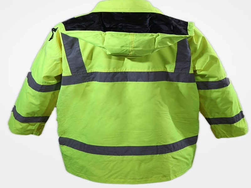 کاپشن راهداری مشکی فسفری