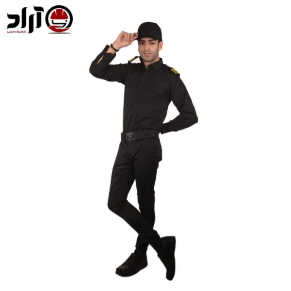 لباس فرم نگهبانی مشکی