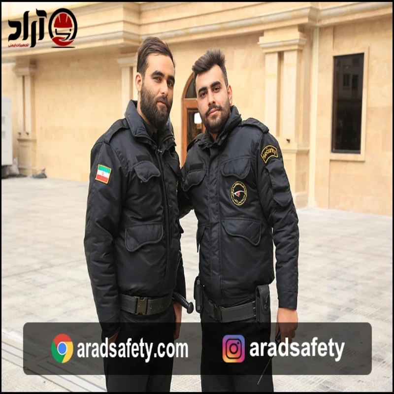 لباس فرم نگهبانی مشکی