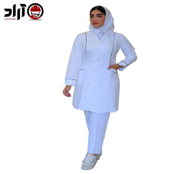 مانتو ارغوان سفید