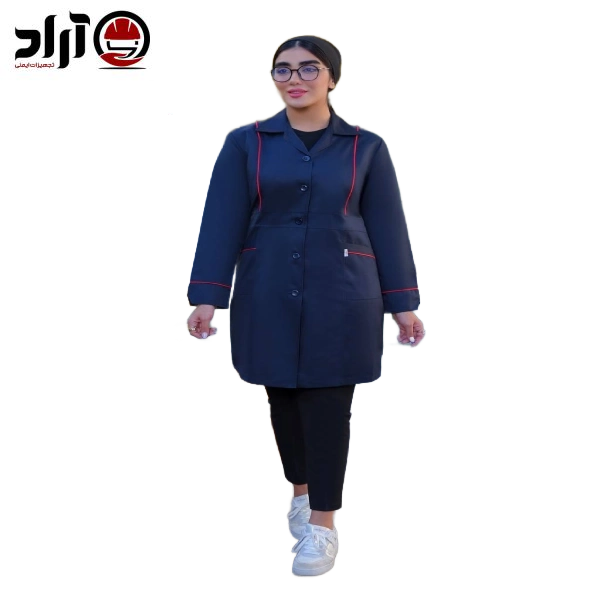 مانتو ارغوان سرمه ای