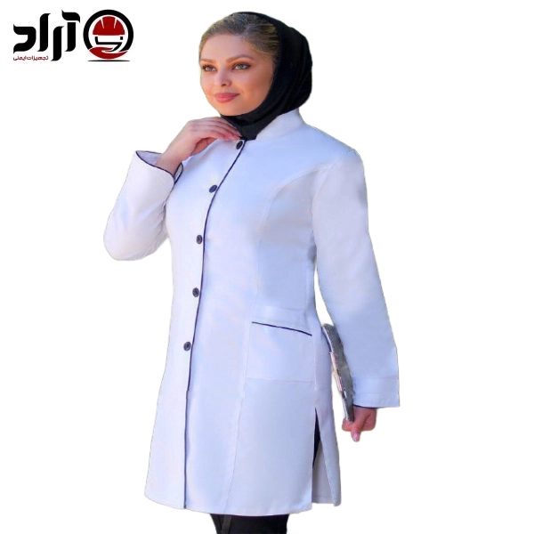 مانتو دلارام سفید